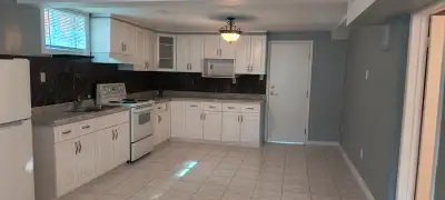 One bedroom walk-out basement apartment