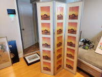 ONLINE AUCTION: Picture Frame Room Divider