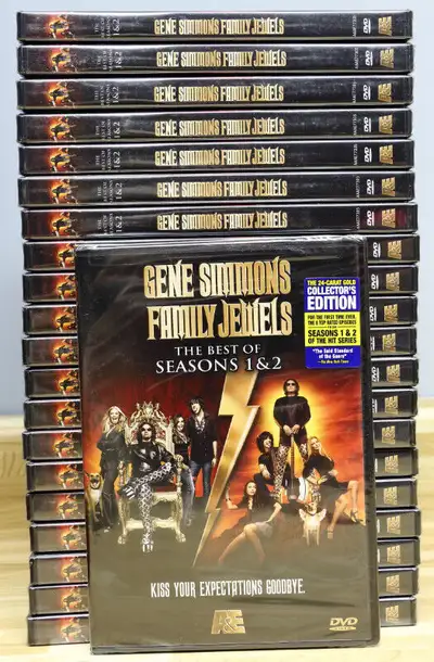 GENE SIMMONS FAMILY JEWELS DVD - brand new, View more