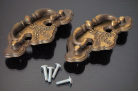 2 Boutons de meubles métalliques Vintage Metallic furniture knob