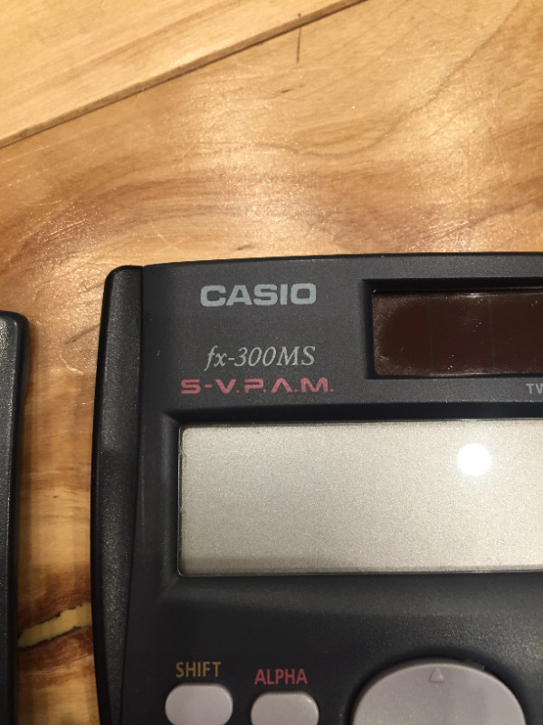 Calculator-Casio fx-300ms scientific notation in General Electronics in St. Catharines - Image 3