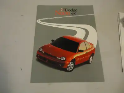1999 Dodge Neon Sales Brochure. New. 8 Pages. See Pictures. $15 picked up. Can Mail anywhere in Cana...