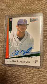 2009 Tristar Charlie Blackmon Rookie Autograph /50