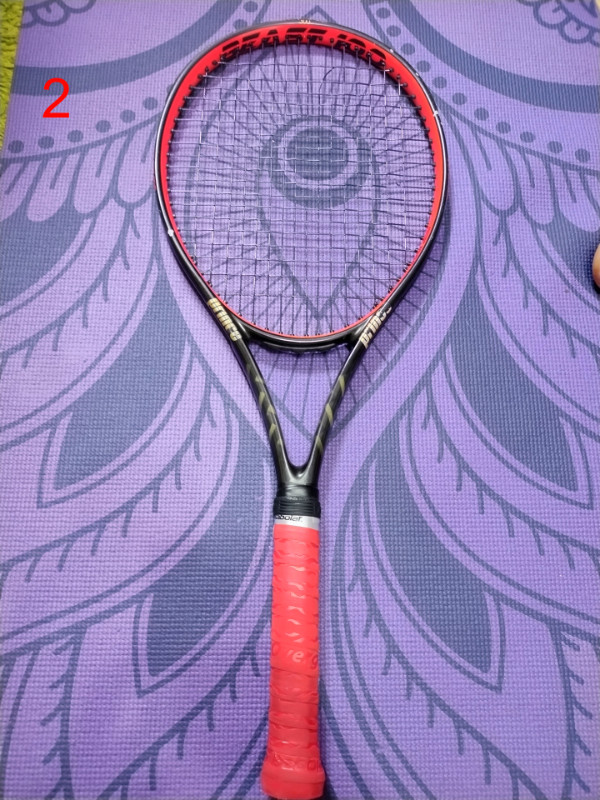 4x Prince Textreme Beast 100 (300g) tennis racquets in Tennis & Racquet in City of Toronto - Image 3