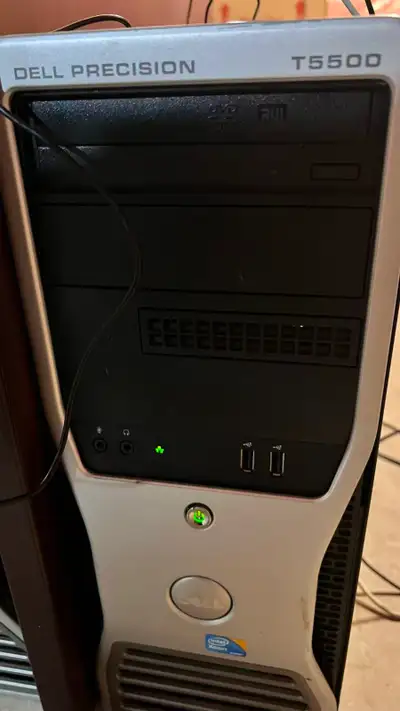 Dell Computer with Printer and Monitor, View more