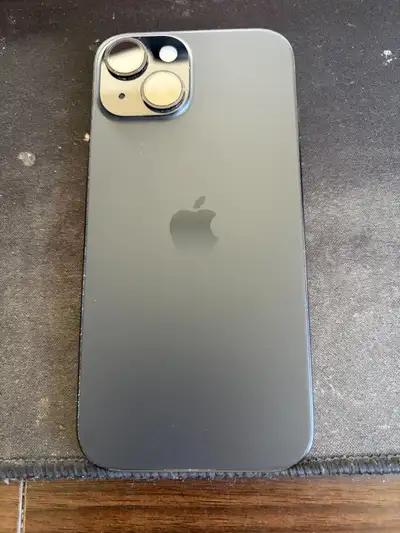 Black iPhone 15, View more