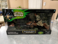 Star Wars Speeder Bike with Luke Skywalker Hasbro