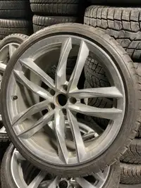 20" OEM Audi A4/S4 wheels 265-30-20 Dunlop sport maxx tires 