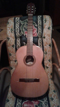 Spanish classical guitar "Vicente Sanchis" 50s-60..$500
