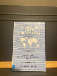 into sales agreements by j. Klotz