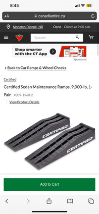 Looking to buy car ramps