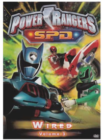 Power Rangers S.P.D., Vol. 3: Wired DVD