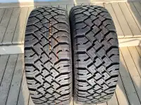 2x 225/60 R15 Pacemark High Traction All Season Tires 