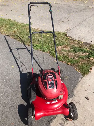 tondeuse à essence 21” CRAFTSMAN 6.75HP gas lawn mower, View more