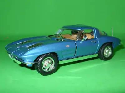 Corvette / Split Window / Bleue, View more