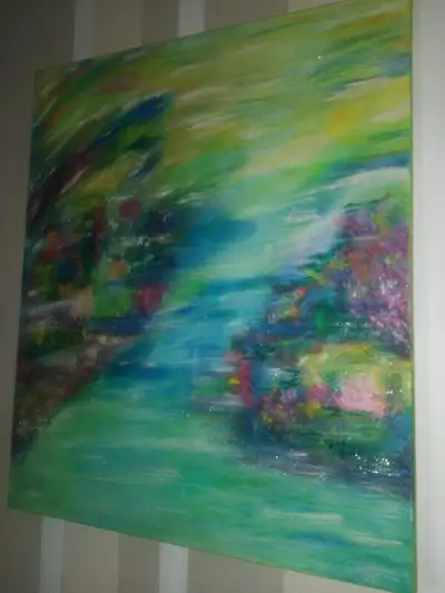 Magnetic attraction painting/Sun canvas, View more