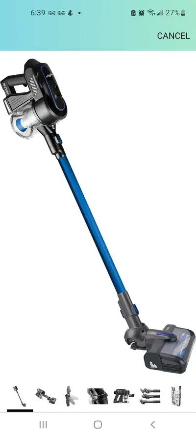 Designed for the day-to-day cleaning of the house with silent and powerful brushes for all types of...