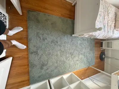 Grey Shag Area Rug, View more