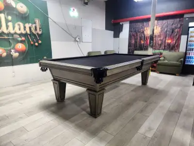 Brand New in stock We deliver and install! 1” slate! No MDF! High quality and luxury billiard tables...