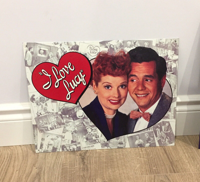 I love lucy Tin Signs in Arts & Collectibles in Brantford - Image 2