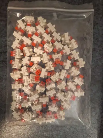 fully work RED LINEAR KEYBOARD SWITCH SET 65 PCS, View more