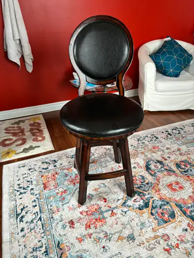 4 hand made wooden stools, View more