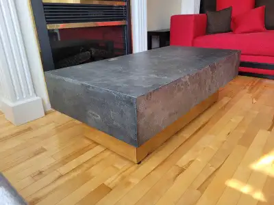 NEW Natural Stone Coffee Table. Custom Made in Nova Scotia , View more