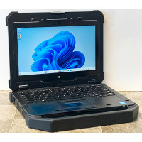 Dell Rugged 7204 2in1 Laptop Computer i7-4650U 8GB RAM 256GB SSD