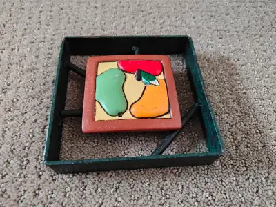 Heavy Duty Cast Iron Hot Plate Pot Pan Stand Pad Holder Coaster, View more