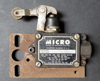 Micro Industrial Snap Action / Limit Action Switch