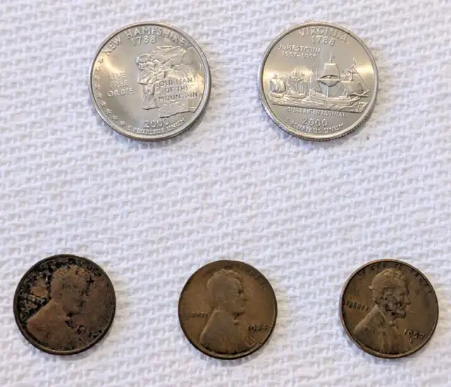 US State Quarters and Pennies in Arts & Collectibles in City of Toronto - Image 2