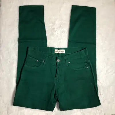 Womens Green Jeans. Size 32/32. Sokool., View more
