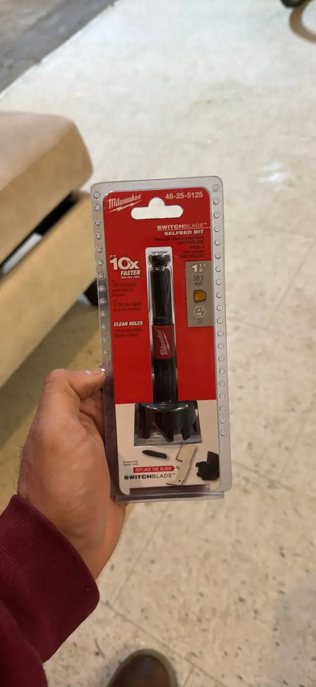 Milwaukee Switchblade Selfeed Bit in Power Tools in London - Image 2