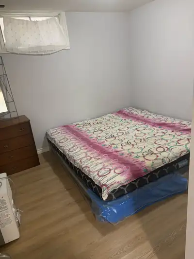 2 bedroom and 1 bath basement for rent. Free WiFi Utilities =30% Move in ready from Dec 1, 2025.