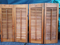 California shutters - cafe style