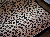 Carpets - Leopard Animal Print carpets each is $120.00