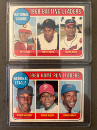 1969 National League Batting and Home Run Leaders 