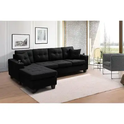 X-mas sale on Brand new 4 seater sectional sofa couch, View more