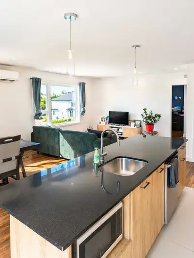 Grand 4 1/2 lumineux et spacieux – Disponible dès le 1er juillet ! Magnifique appartement 4 1/2 situ...
