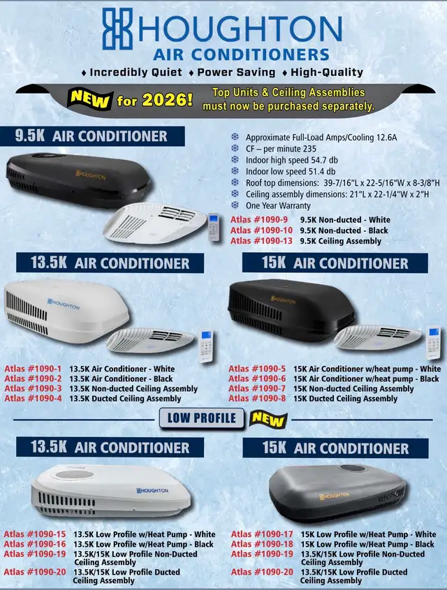 RV Air conditioners with heat pump in RVs & Motorhomes in Vernon - Image 2