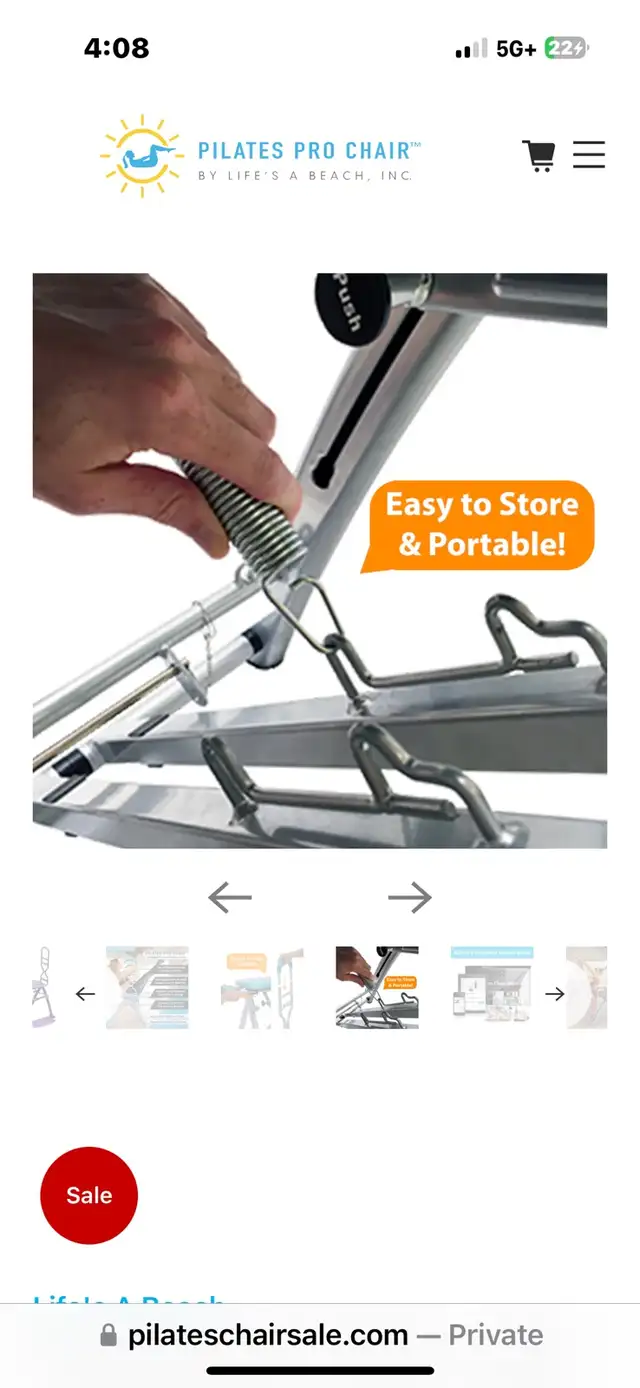 (NEW) Pilates chair65565394658561129