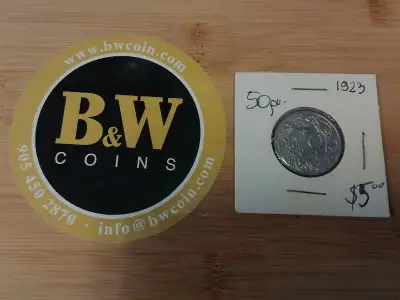 1923 Poland 50 Groszy Coin, View more