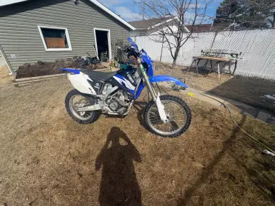 Bike needs fork seals done and the plastics are beat up other than that it runs great it’s at about...