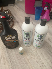 Shampoo/conditioner/fly spray