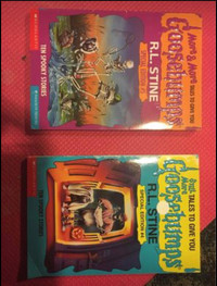 2 vintage goosebumps books 