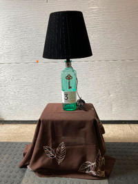 Table Lamp - London Dry Gin No. 3 bottle