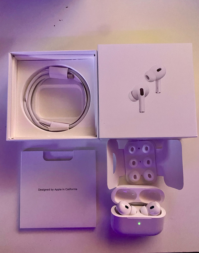 Apple AirPods Pro 2nd Generation With MagSafe Charging Case in General Electronics in St. Albert