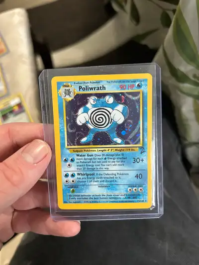 base set 2 poliwrath holo pokemon card , View more