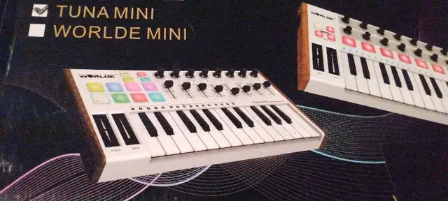Worlde minituna midi controller keyboard in Pianos & Keyboards in St. Catharines - Image 3