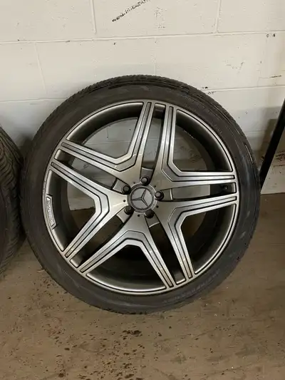 22” AMG replica with tires used for one season. Great condition. Moving and must sell ASAP! Make an...